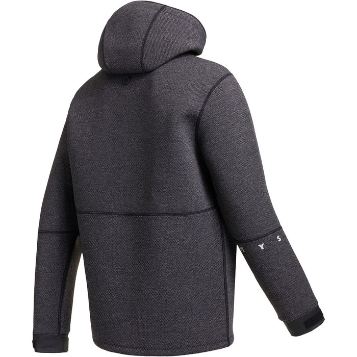 2023 Mystic Mens Voltage Sweat 3mm Neoprene Hoodie 35017.230355 - Grey